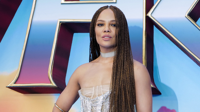 Tessa Thompson at the Thor Love and Thunder premiere