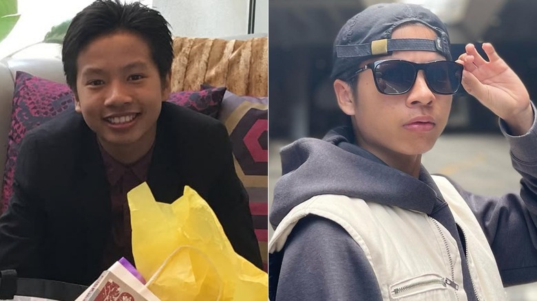 Side by side photos of Ryan Phuong smiling as a teen and an adult