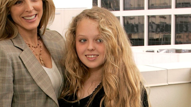 Tiffany Trump as a child