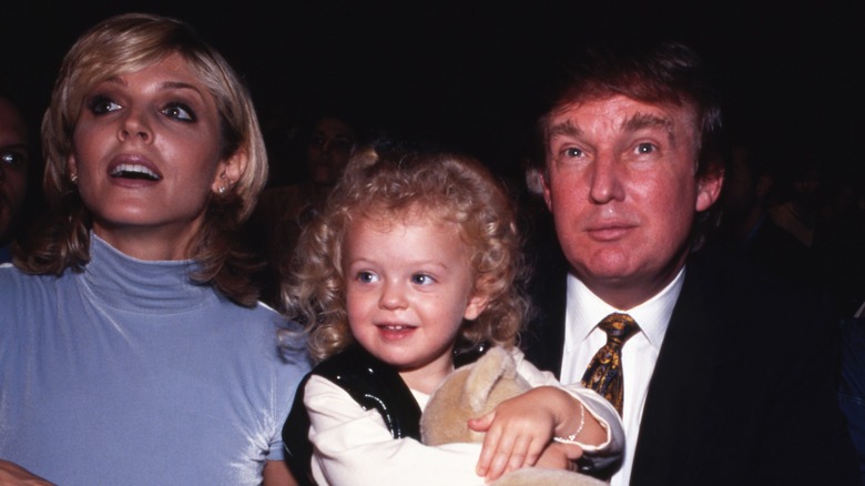 Tiffany Trump and Donald Trump