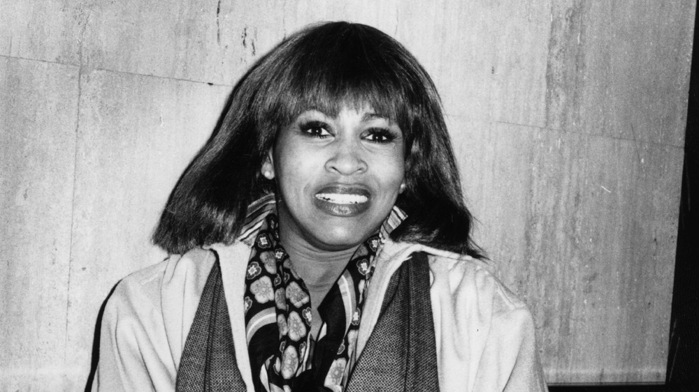 Tina Turner with bangs