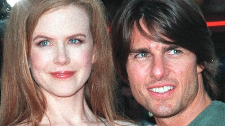 Nicole Kidman and Tom Cruise posing