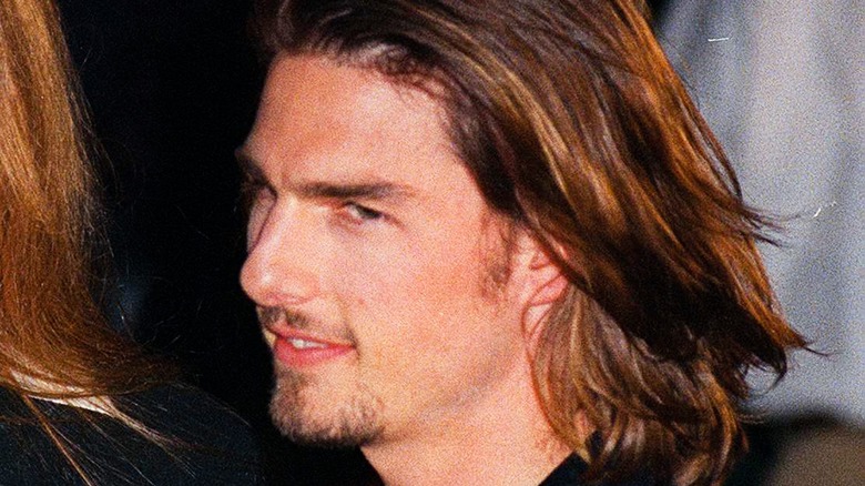 Tom Cruise with long hair