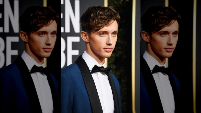 Troye Sivan at the Golden Globes