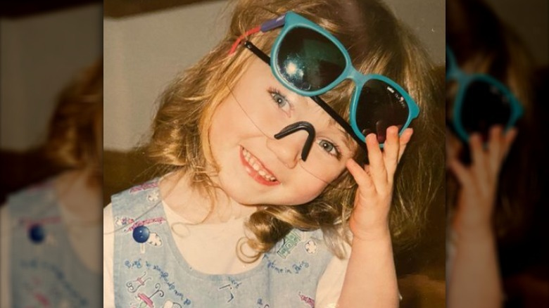 Mikaela Shiffrin as a child