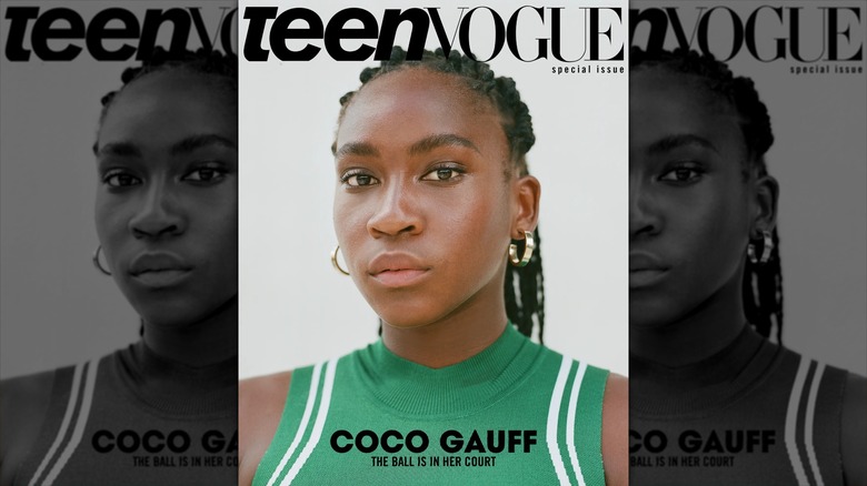 Coco Gauff Teen Vogue cover