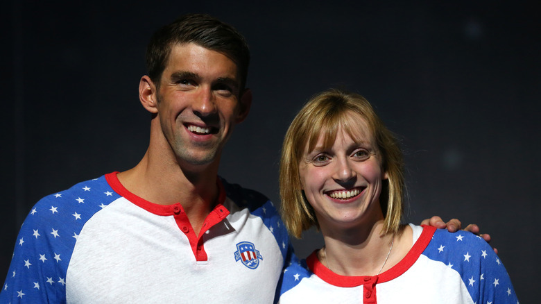 Michael Phelps and Katie Ledecky