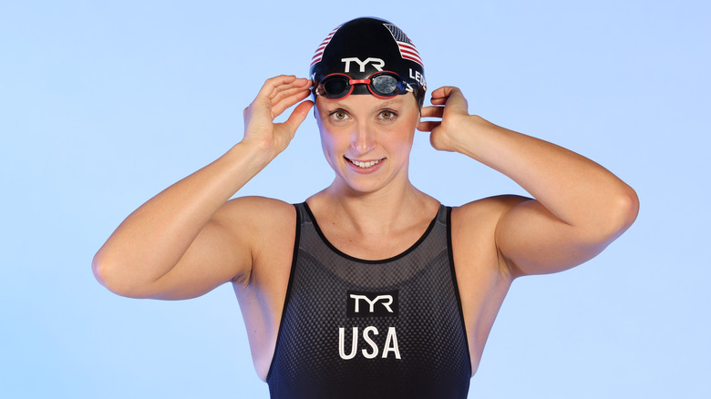 Katie Ledecky in 2024 Team USA promo photo