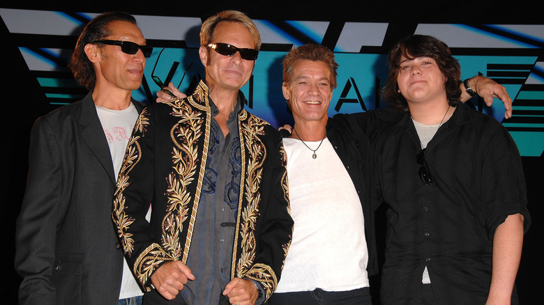 Van Halen at 2006 reunion tour