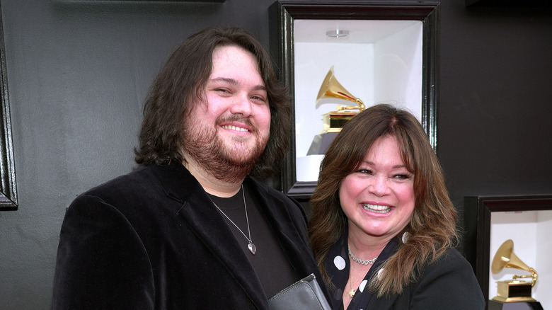 Valerie Bertinelli with baby Wolfgang Van Halen