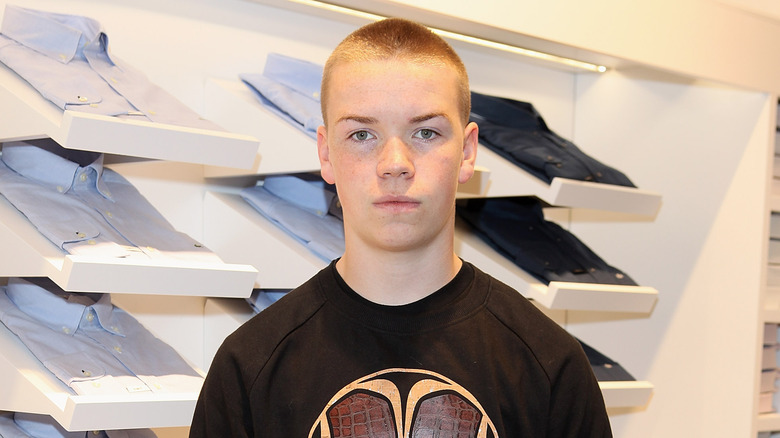 Will Poulter at store 2012