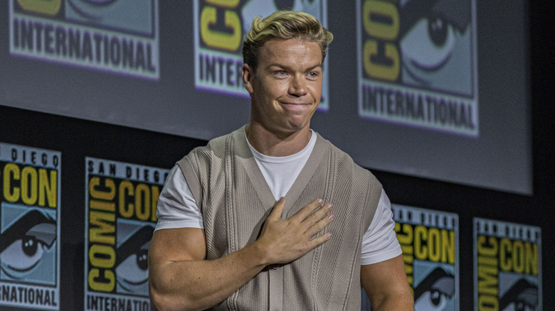 Will Poulter smiling at Comic Con