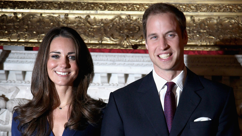 Prince William and Kate Middleton's engagement photo