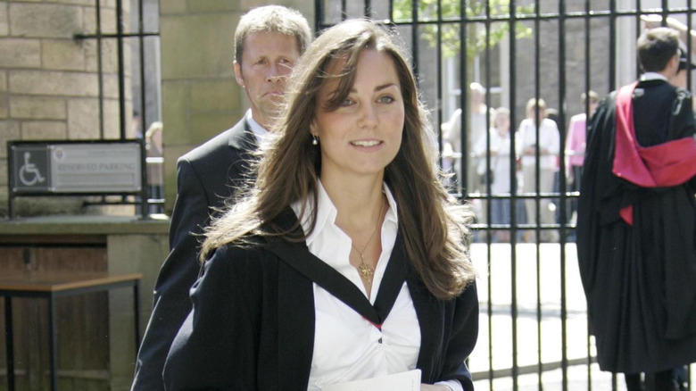 Kate Middleton at Prince William's graduation