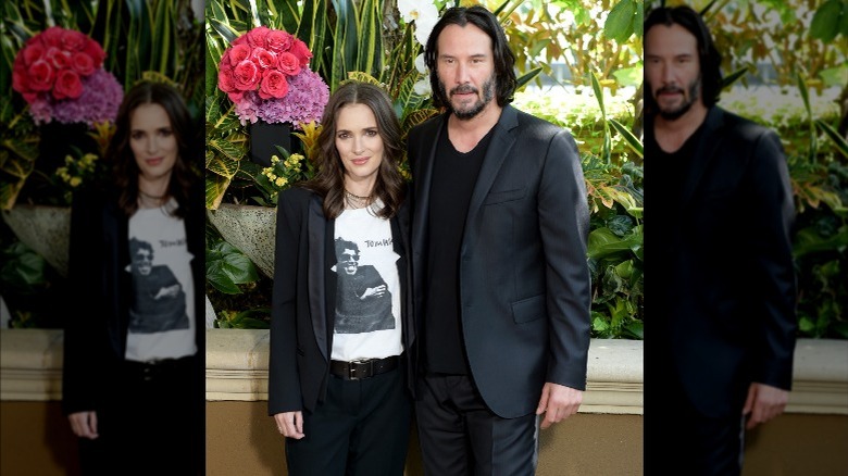 Winona Ryder and Keanu Reeves