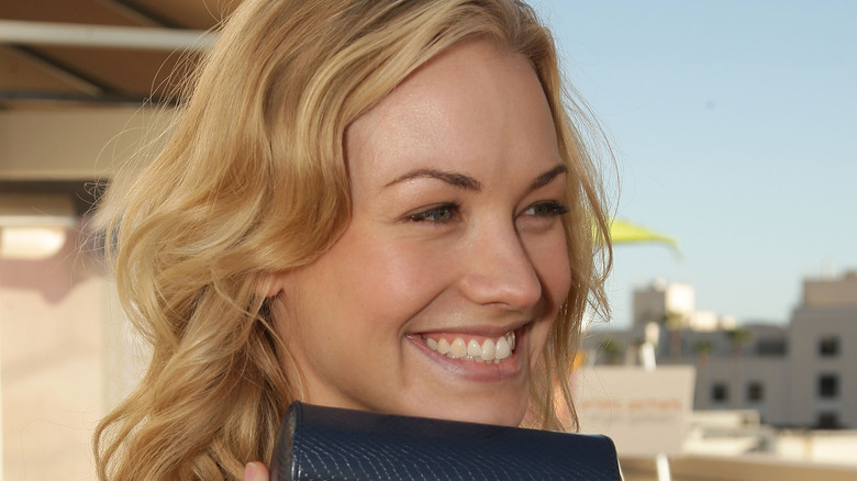 Yvonne Strahovski smiling