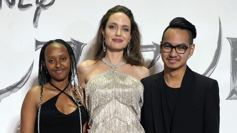 Zahara, Angelina Jolie, Maddox in 2019