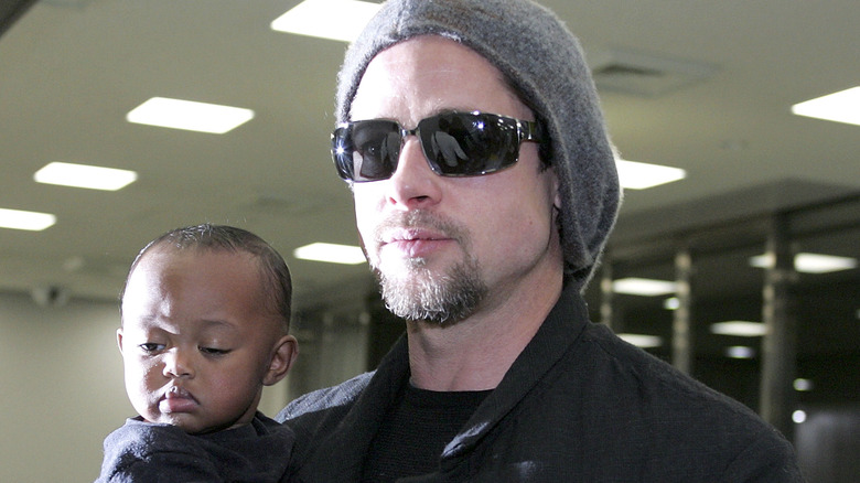 Baby Zahara, Brad Pitt in 2005