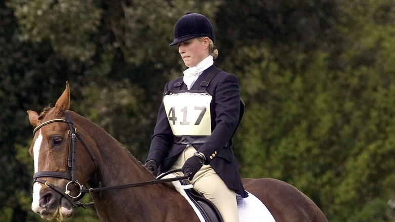 Zara Phillips riding 2005 