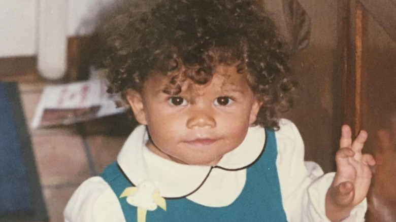 Zendaya as a kid