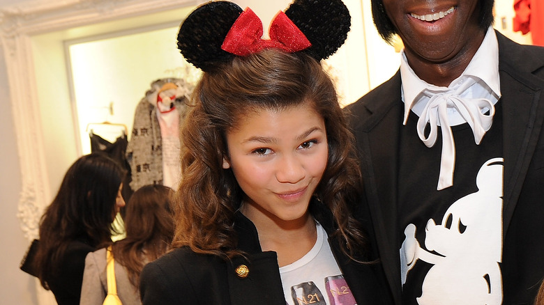 Zendaya as a child