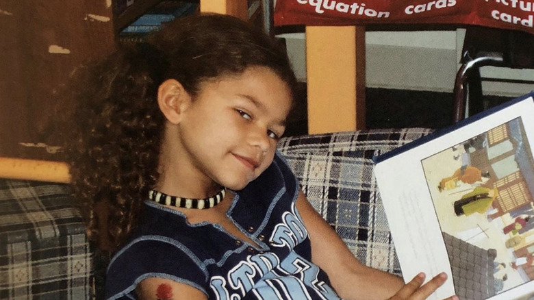 Zendaya as a kid