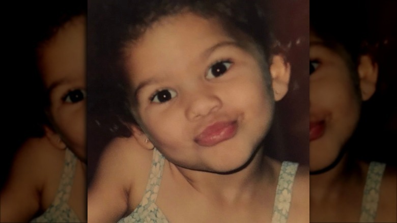 Zendaya as a kid