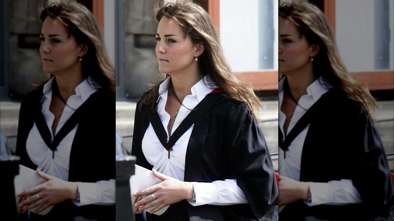 Kate Middleton at graduation