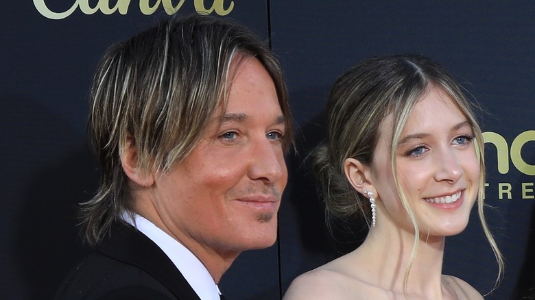 Sunday Rose Kidman-Urban and dad Keith Urban