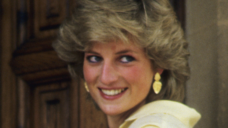 Princess Diana smiling