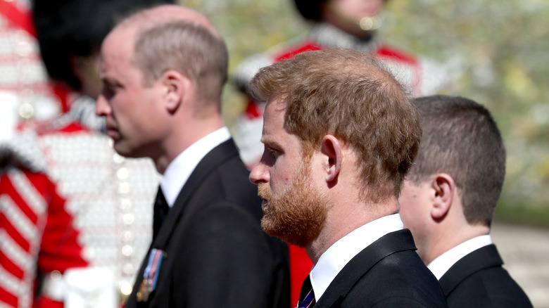 Harry and William funeral march