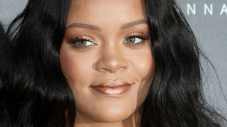 rihanna smiling