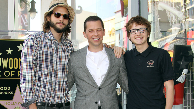 Kutcher, Cryer, and Angus T. Jones