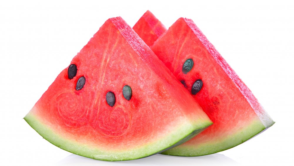 slices of watermelon 