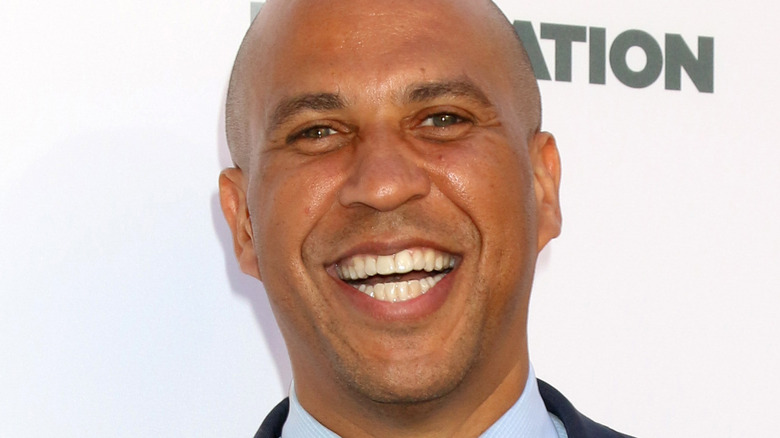 Cory Booker smiling