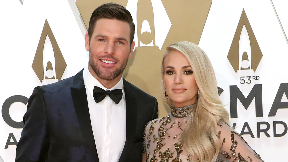 Carrie Underwood and Mike Fisher together