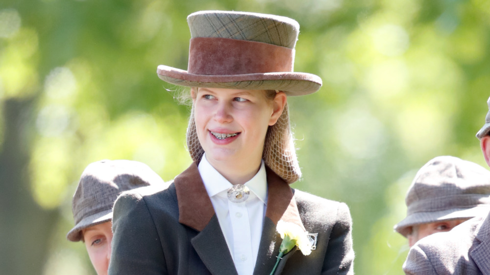 Lady Louise Windsor smiling