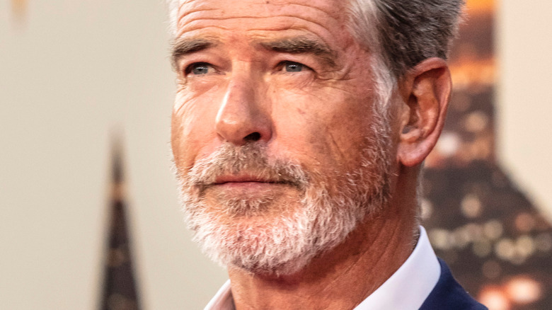 Pierce Brosnan looking ahead