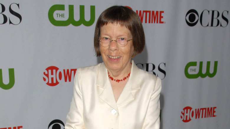 "NCIS: Los Angeles" star Linda Hunt smiling