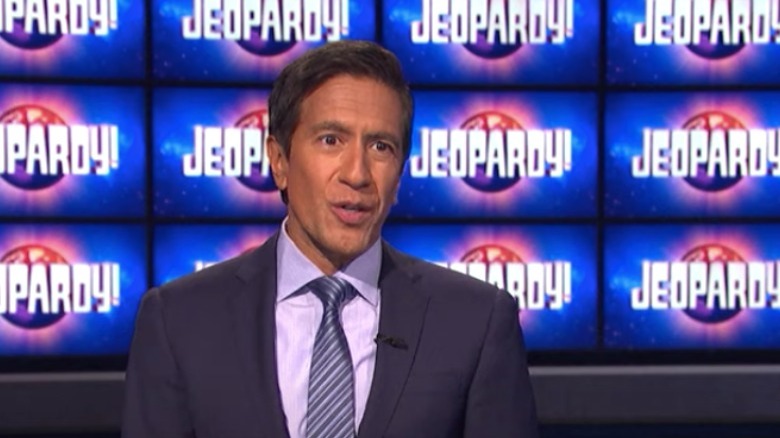 Sanjay Gupta hosting Jeopardy!