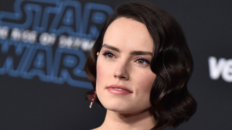 Daisy Ridley attends the "Star Wars: The Rise of Skywalker" European Premiere