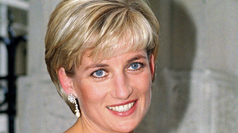 Princess Diana smiling