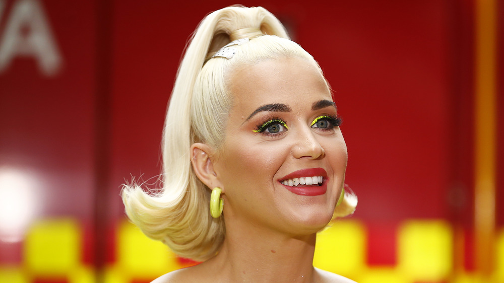 Katy Perry smiling