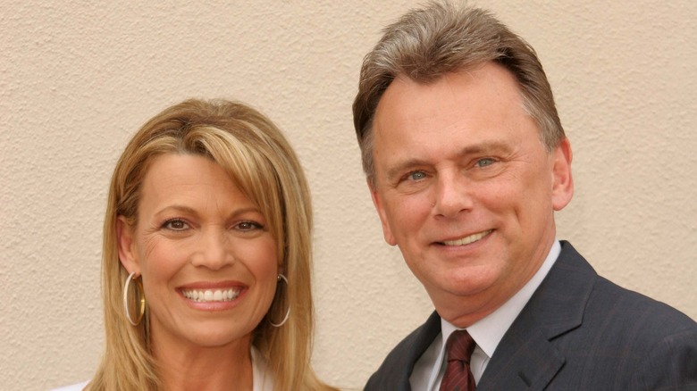 Pat Sajak and Vanna White