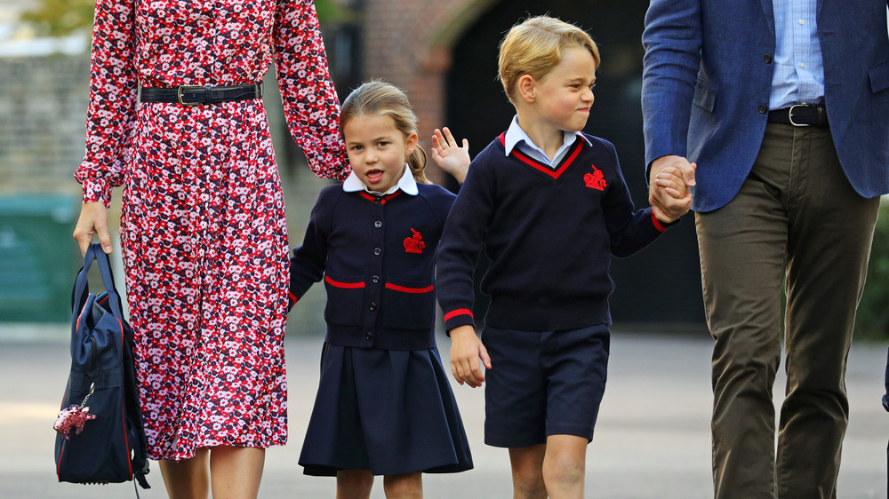 The Cambridge Children walking