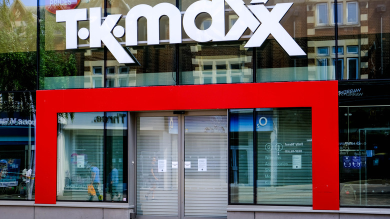 T.K. Maxx on High Street in London