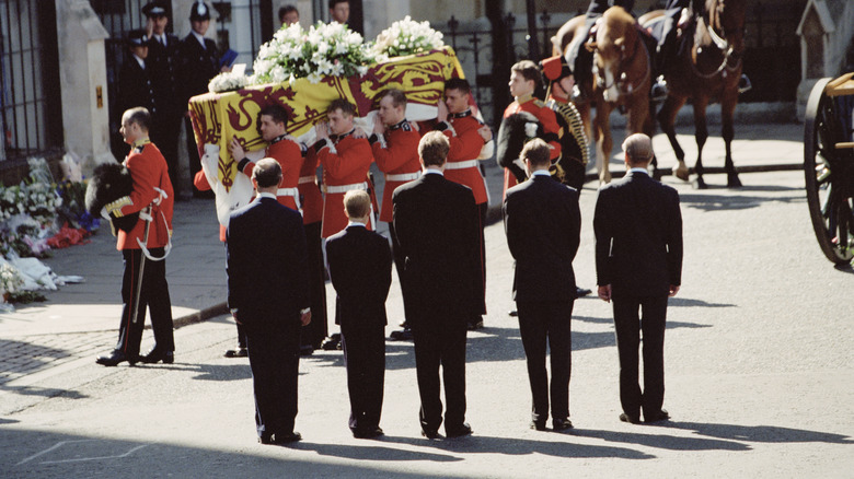 funeral of Diana, Princess of Wales, at Westminster Abbey 