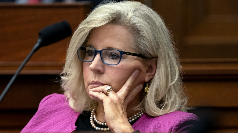 Liz Cheney listens