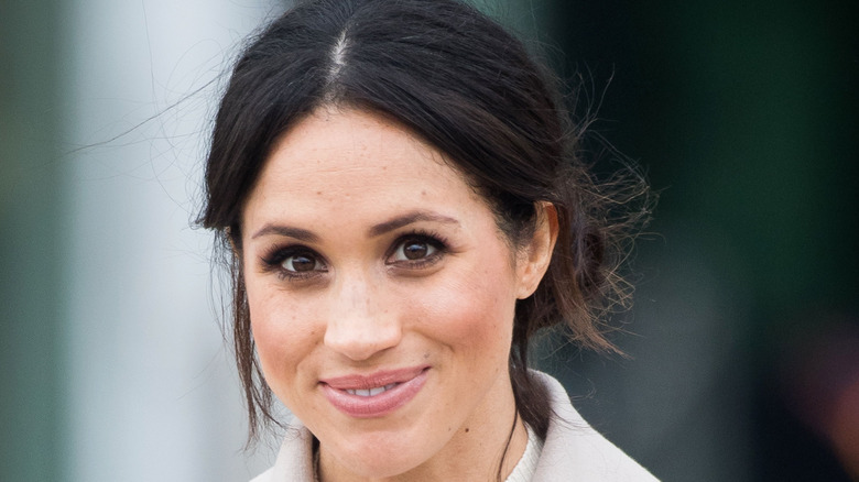 Meghan Markle smiling 