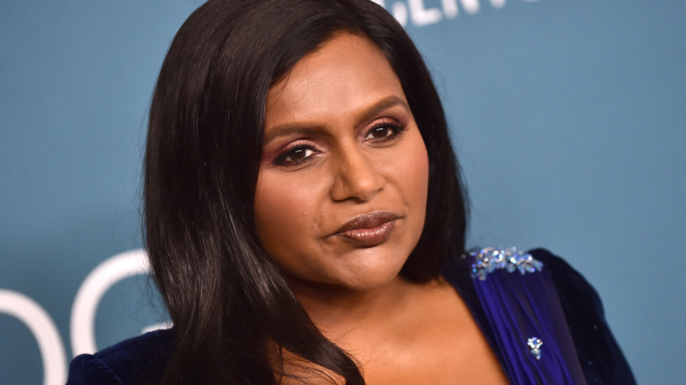 Mindy Kaling posing